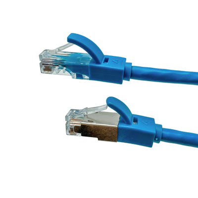 Network Cable Patch Cord CAT6 23AWG 99.9% Oxygeen Copper Blue Jacket