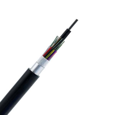 Air Blown Fiber Optic Cable Non Metallic 48 Cores Semi Dry LSZH Jacket